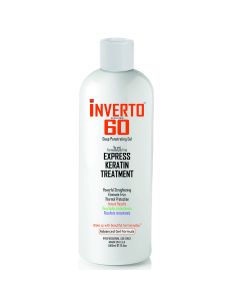 INVERTO 60 Advanced Gel Keratin Hair Treatment Formaldehyde Free ,1000ml Powerful Straightening and Repairing Damaged Hair