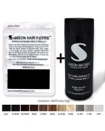 Hair loss concealer Keratin hair building fibers REFILL COMBO: 50 grams Free USA Shipping